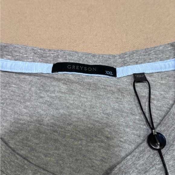 Greyson New With Tag Alpha Slub Long Sleeve Henley - Picture 5 of 9